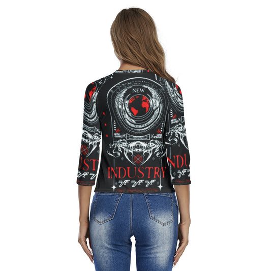 All-Over Print Women's Raglan Sleeves T-shirts