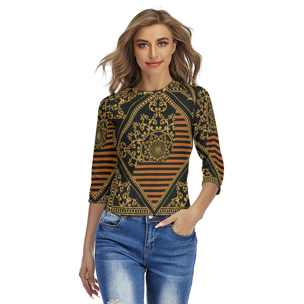 All-Over Print Women's Raglan Sleeves T-shirts