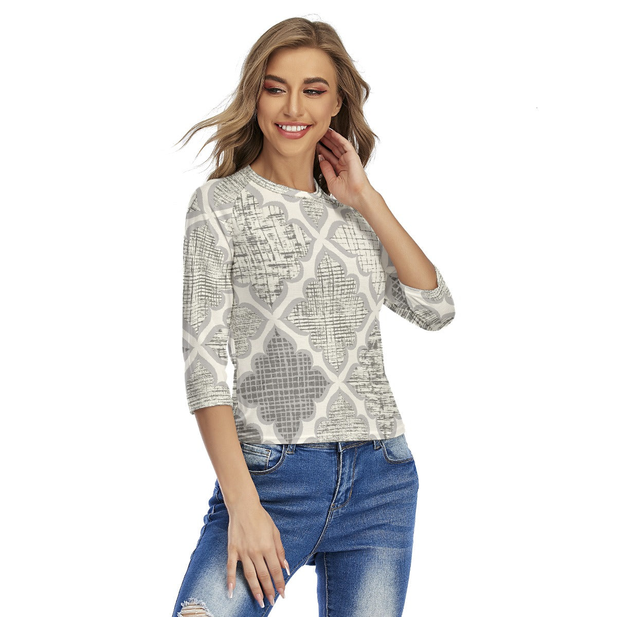 All-Over Print Women's Raglan Sleeves T-shirts