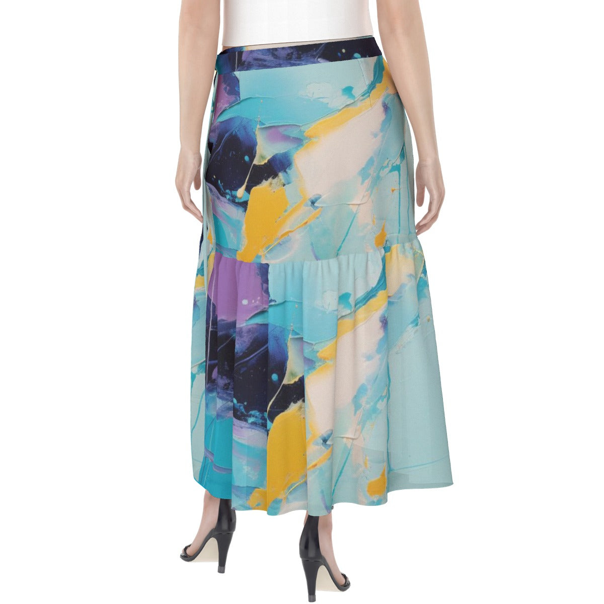 All-Over Print Women's Wrap Skirt