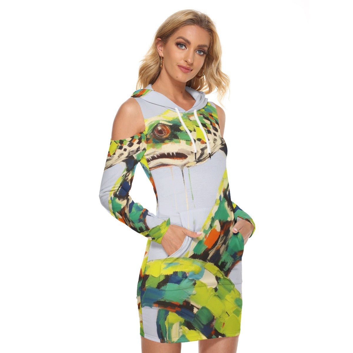 All-Over Print Women's Tight Dress