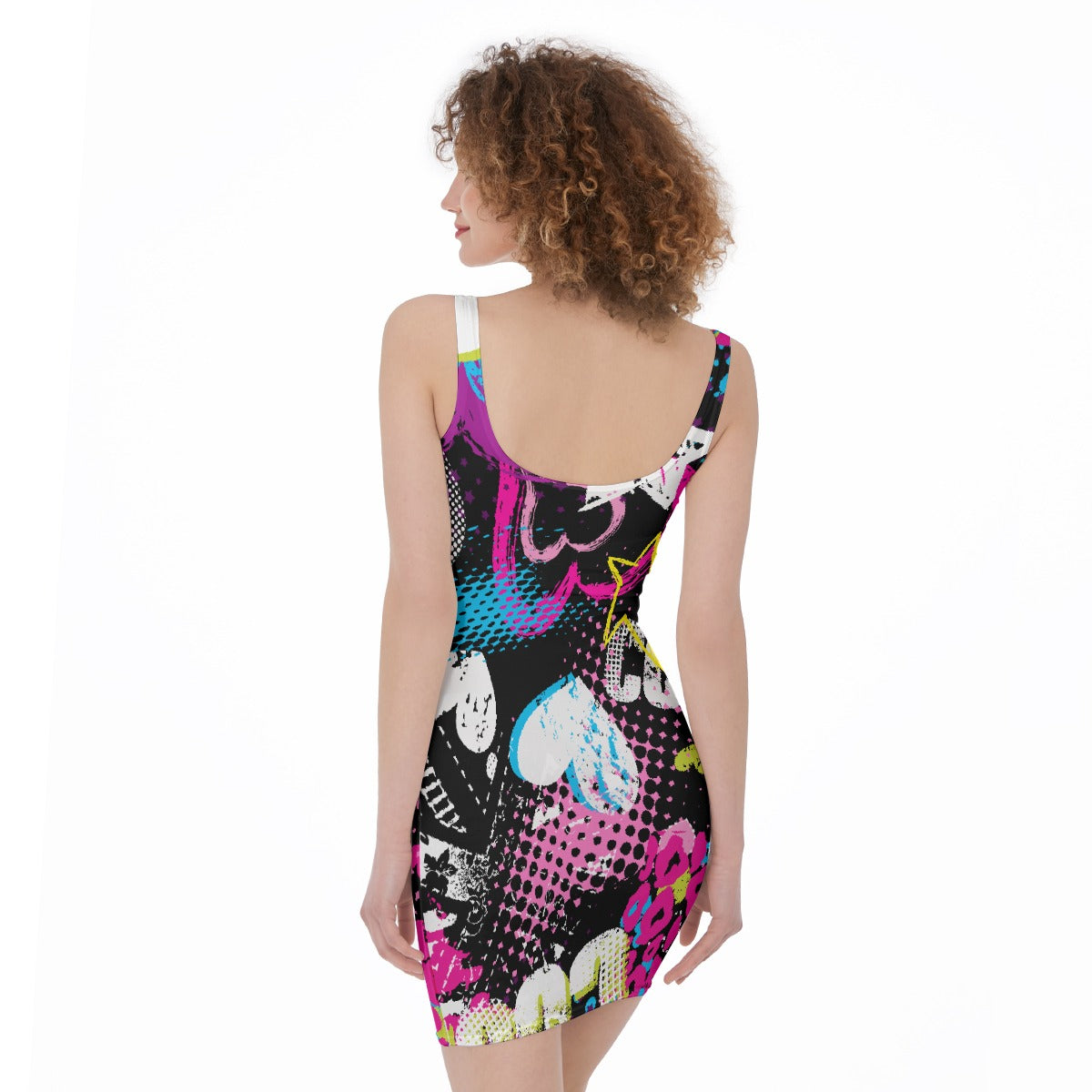 All-Over Print Women's Bodycon Dress