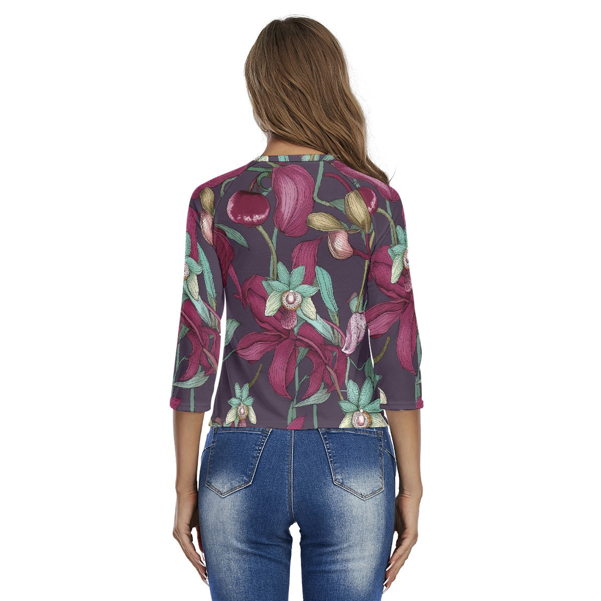 All-Over Print Women's Raglan Sleeves T-shirts