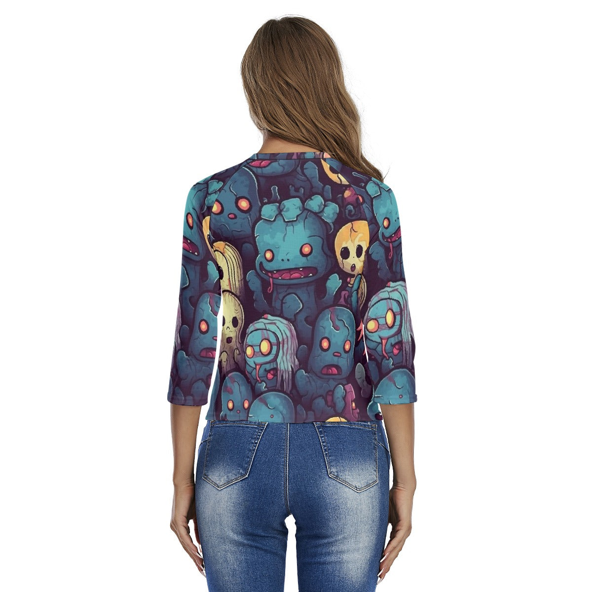 All-Over Print Women's Raglan Sleeves T-shirts