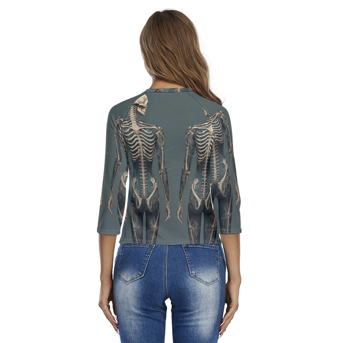 All-Over Print Women's Raglan Sleeves T-shirts