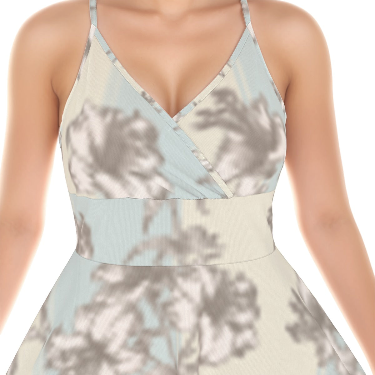 All-Over Print Women‘s Cross Cami Dress