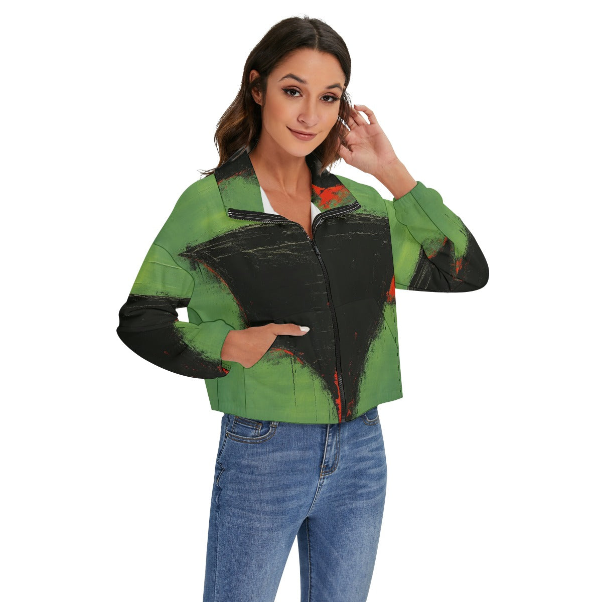 All-Over Print Women's Zip Jacket