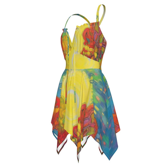 All-Over Print Women's Slip Dress