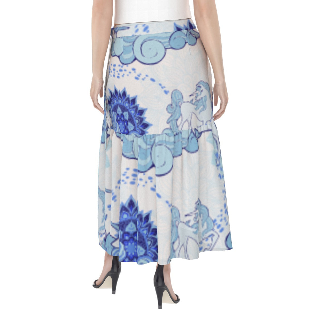 All-Over Print Women's Wrap Skirt