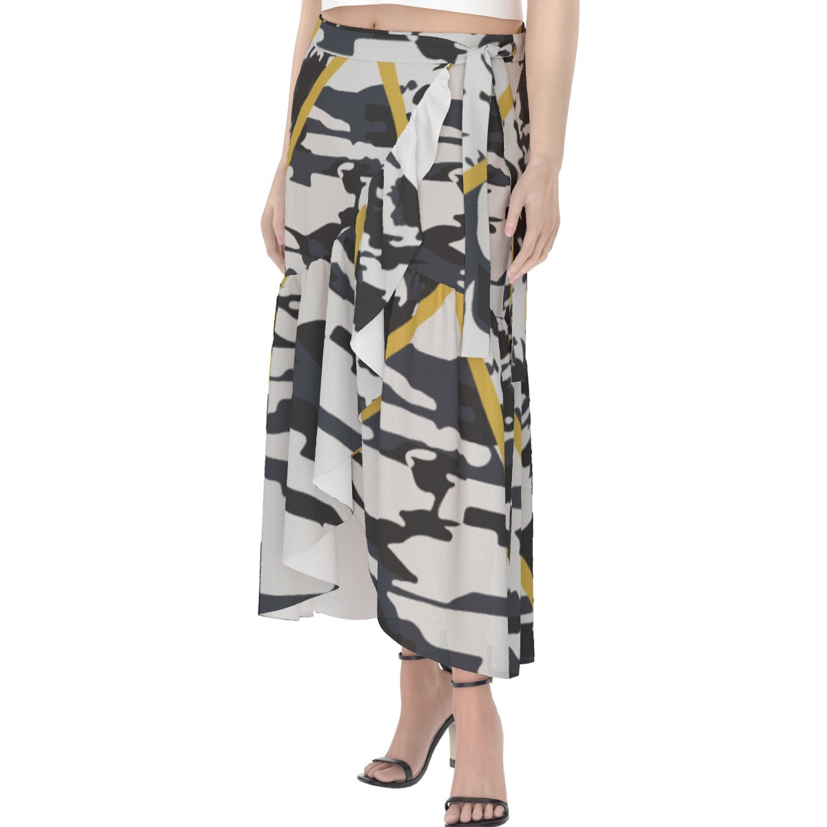 All-Over Print Women's Wrap Skirt