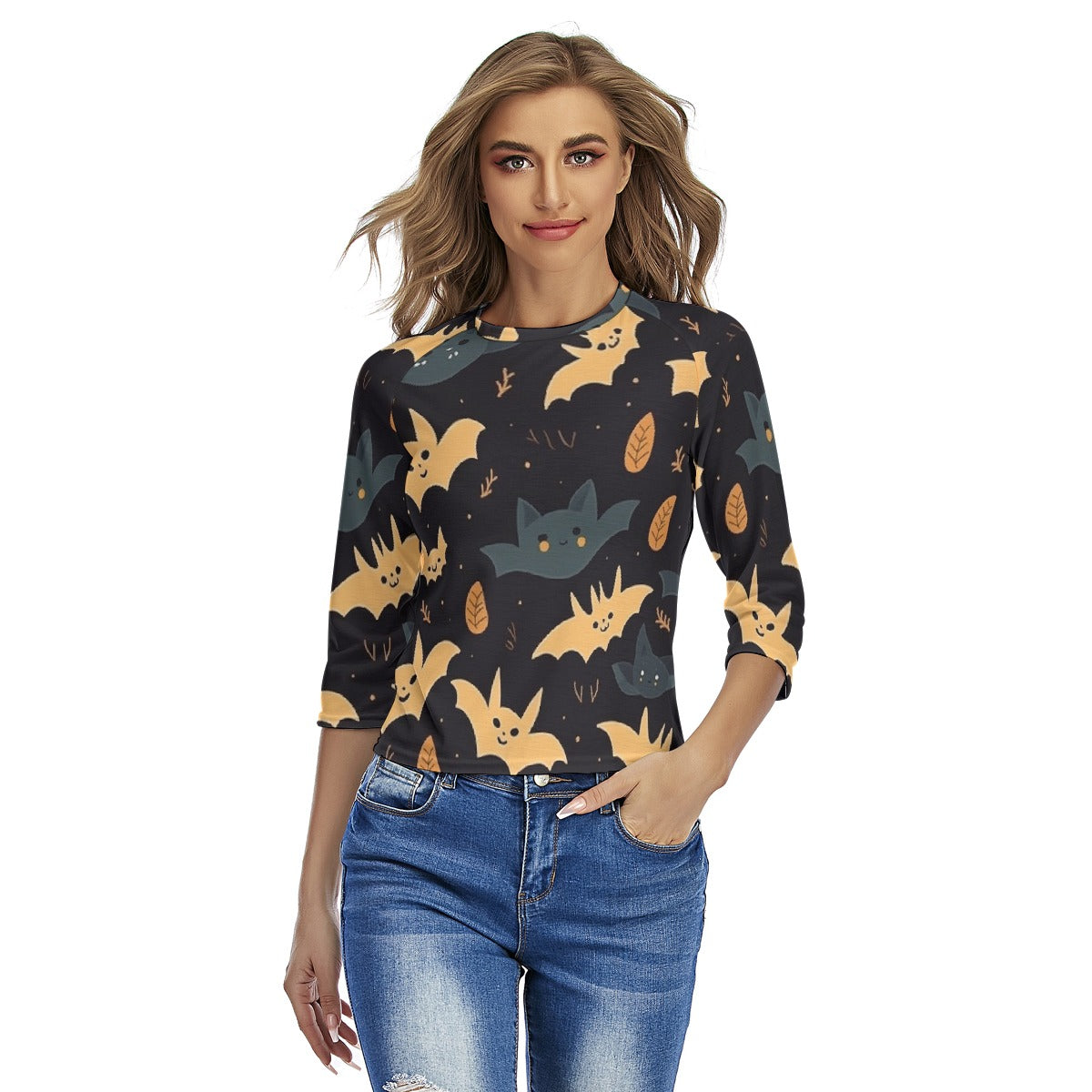 All-Over Print Women's Raglan Sleeves T-shirts