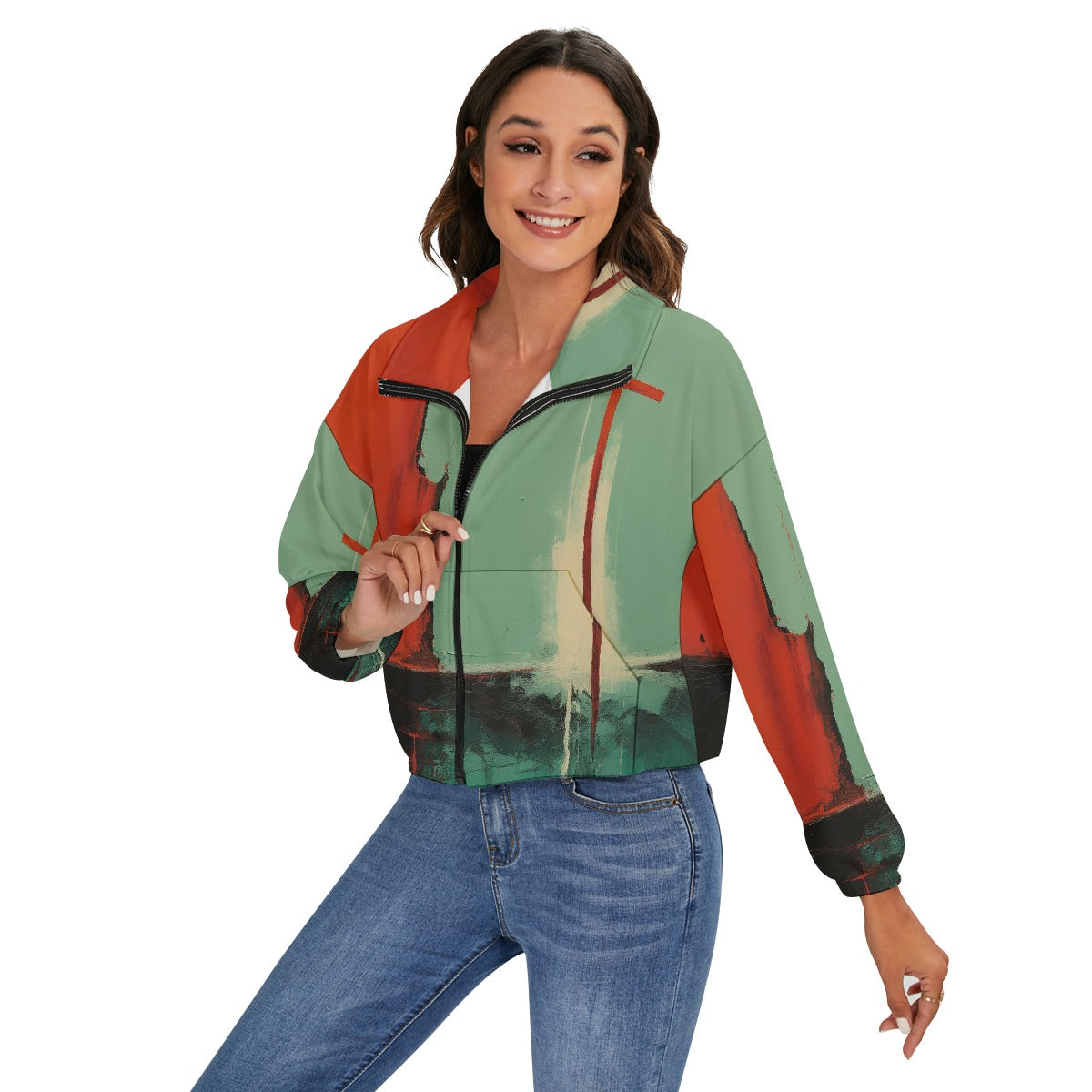 All-Over Print Women's Zip Jacket