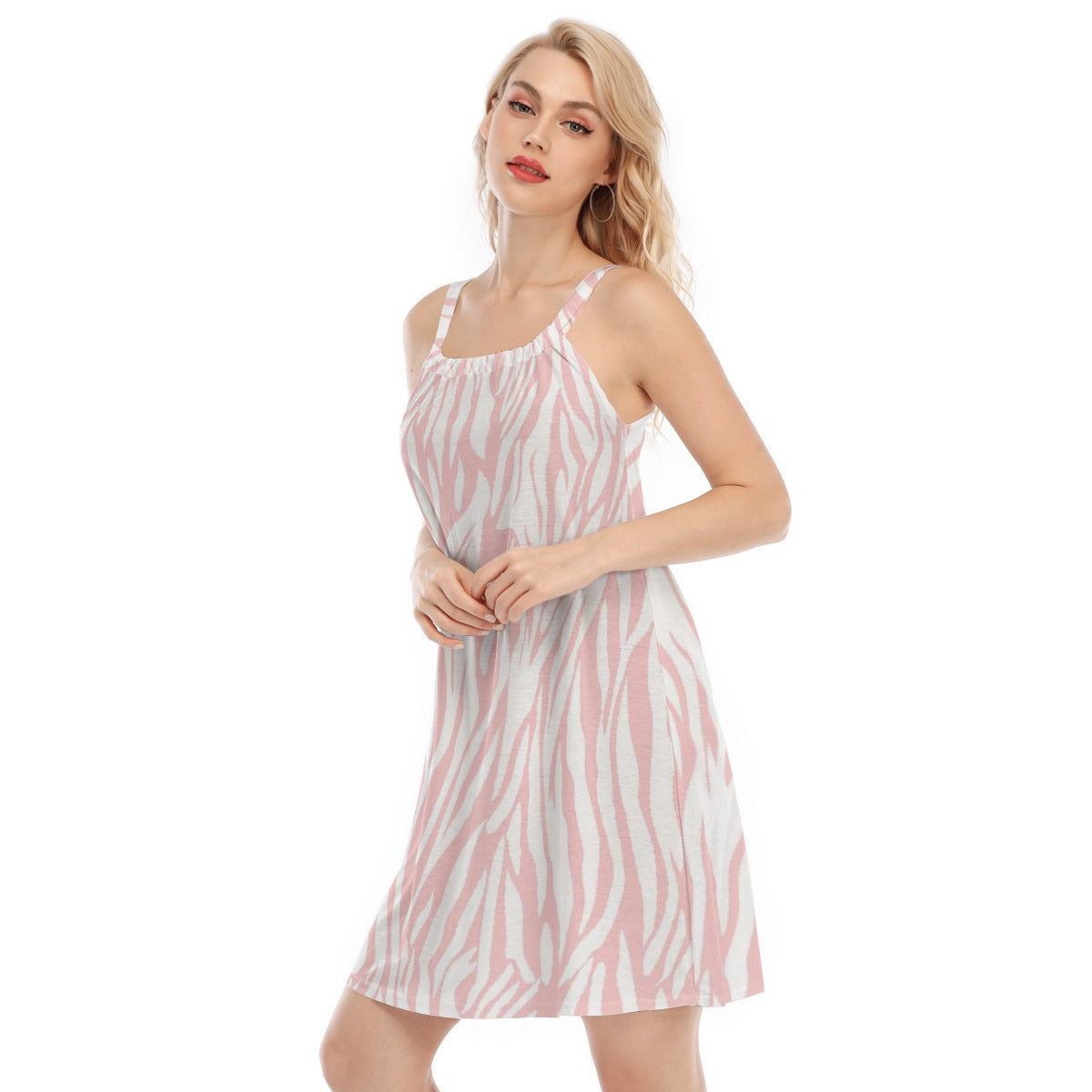 All-Over Print Women's Sleeveless Cami Dress