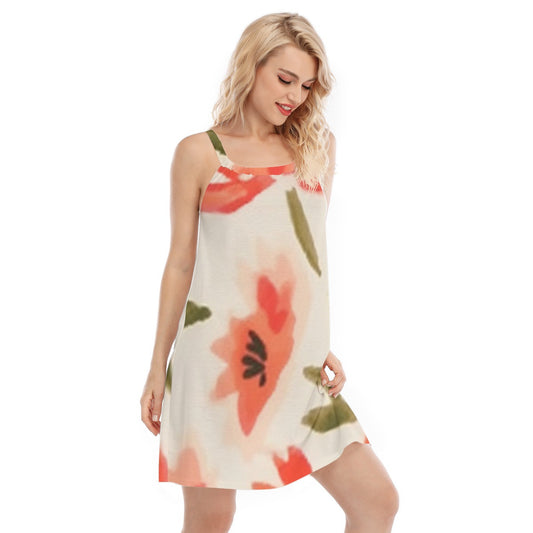 All-Over Print Women's Sleeveless Cami Dress