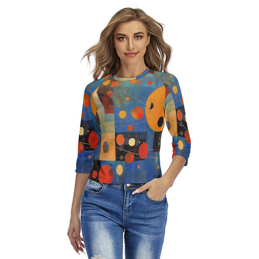 All-Over Print Women's Raglan Sleeves T-shirts