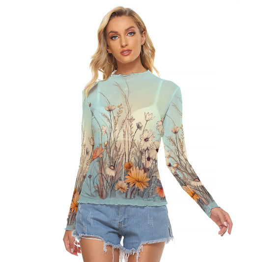 All-Over Print Women's Mesh T-shirt