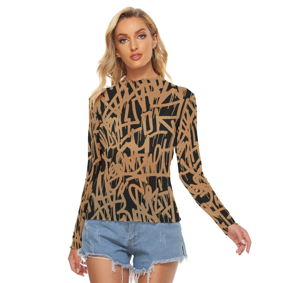 All-Over Print Women's Mesh T-shirt