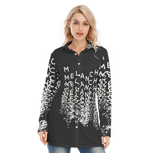 All-Over Print Women's Long Shirt