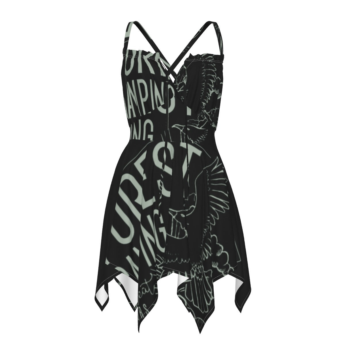 All-Over Print Women's Slip Dress