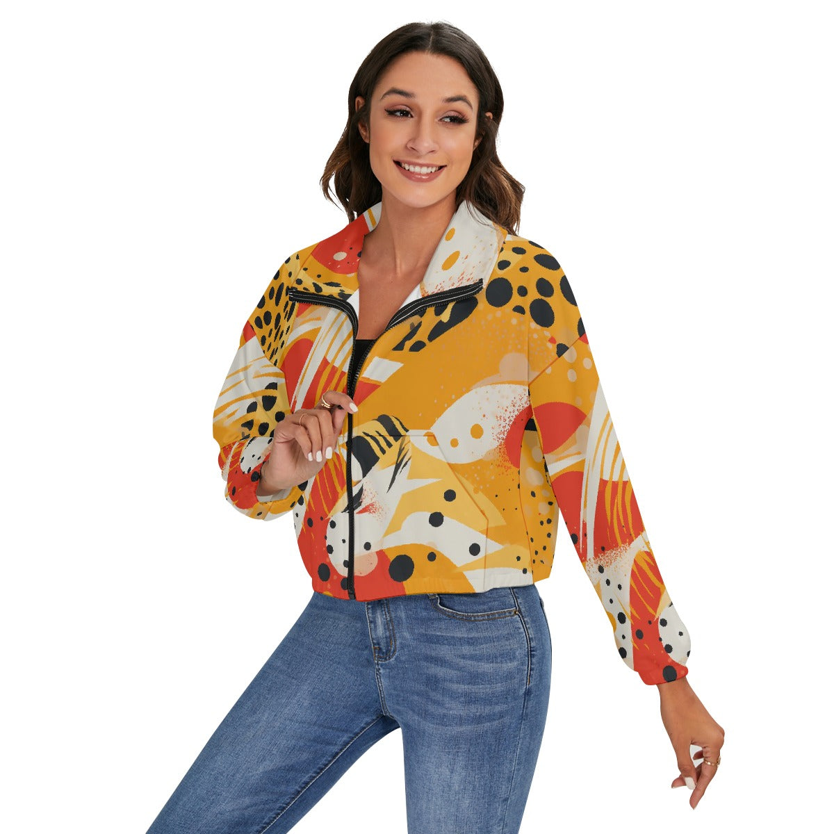 All-Over Print Women's Zip Jacket