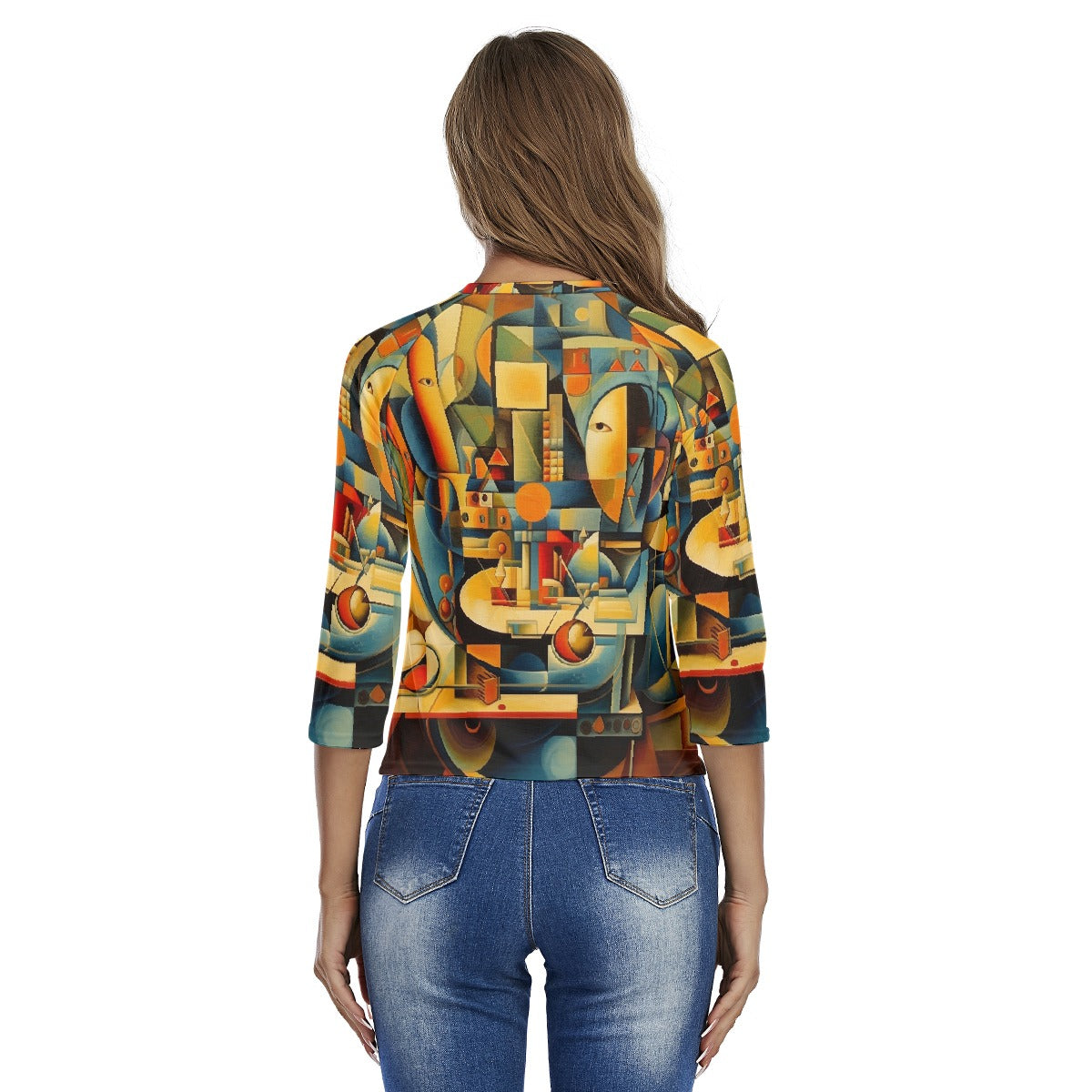 All-Over Print Women's Raglan Sleeves T-shirts