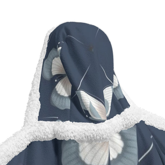 All-Over Print Unisex Wearable Hooded Blanket