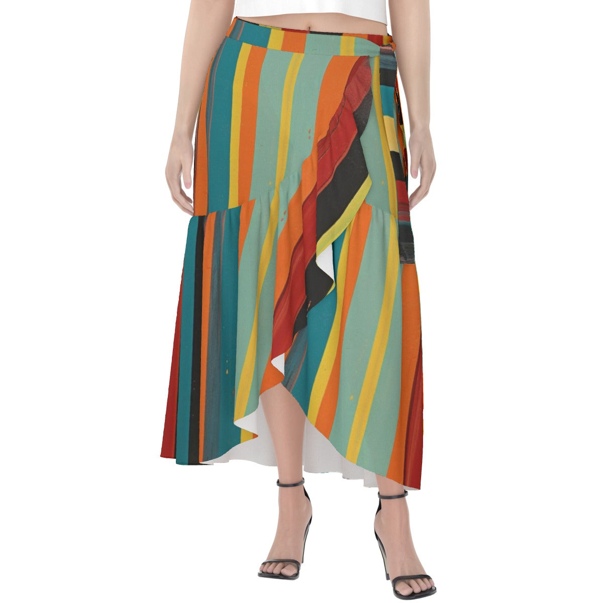 All-Over Print Women's Wrap Skirt