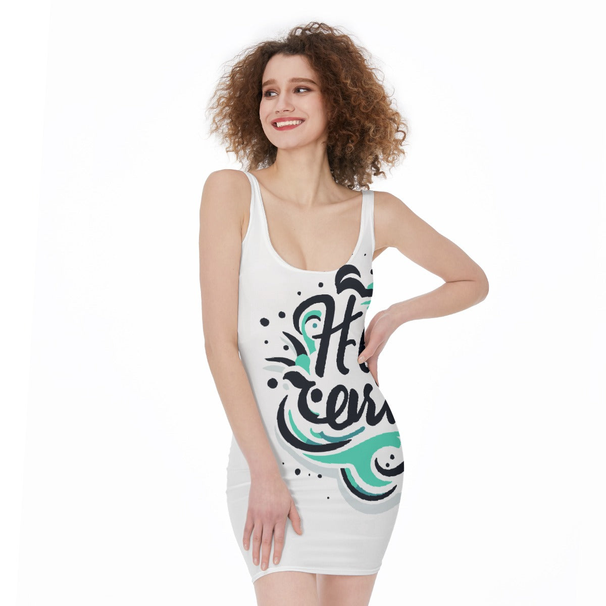 All-Over Print Women's Bodycon Dress