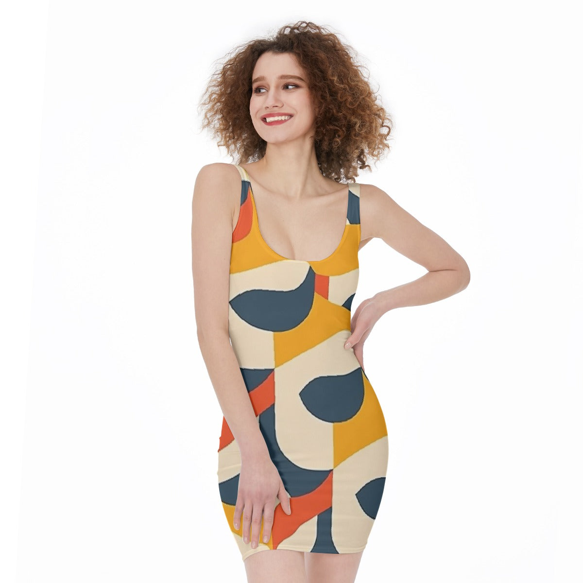 All-Over Print Women's Bodycon Dress