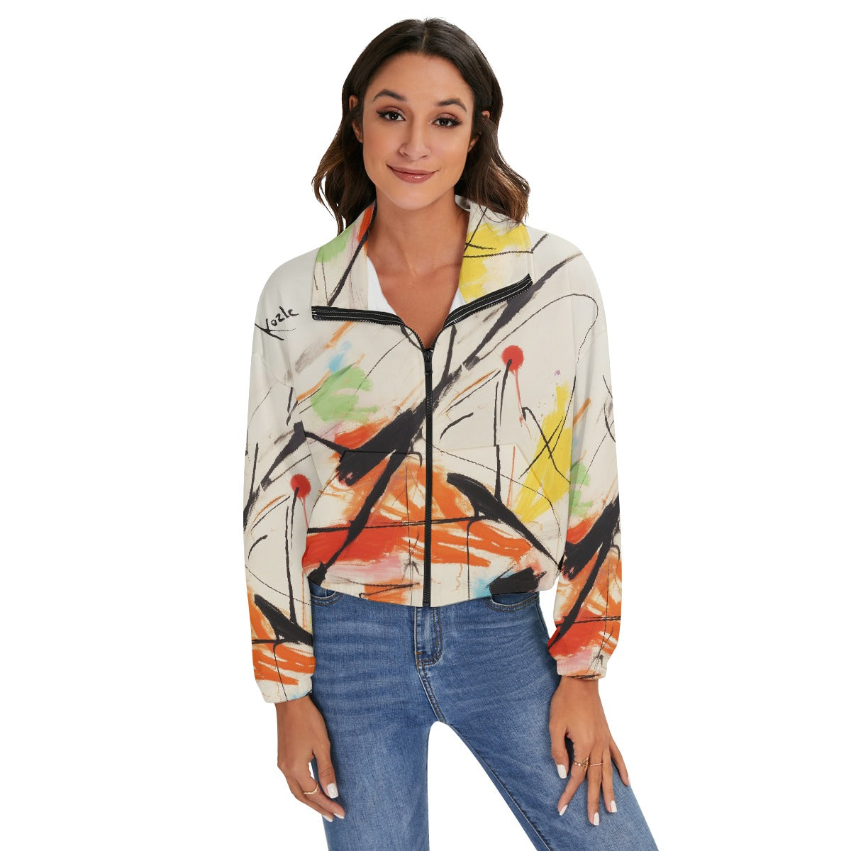 All-Over Print Women's Zip Jacket