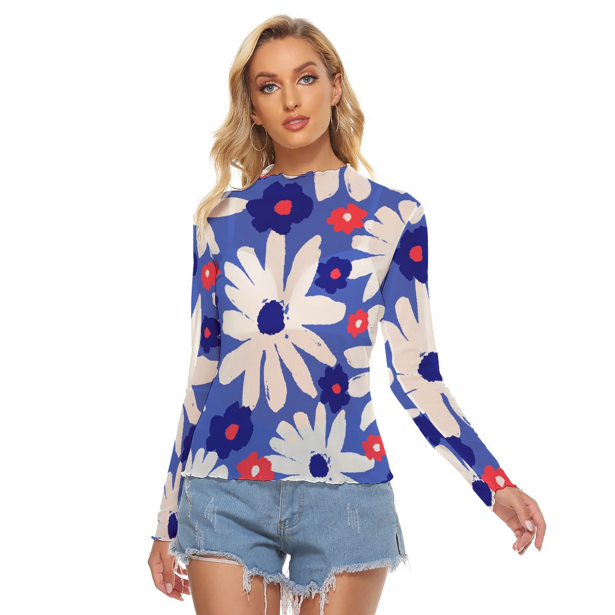 All-Over Print Women's Mesh T-shirt