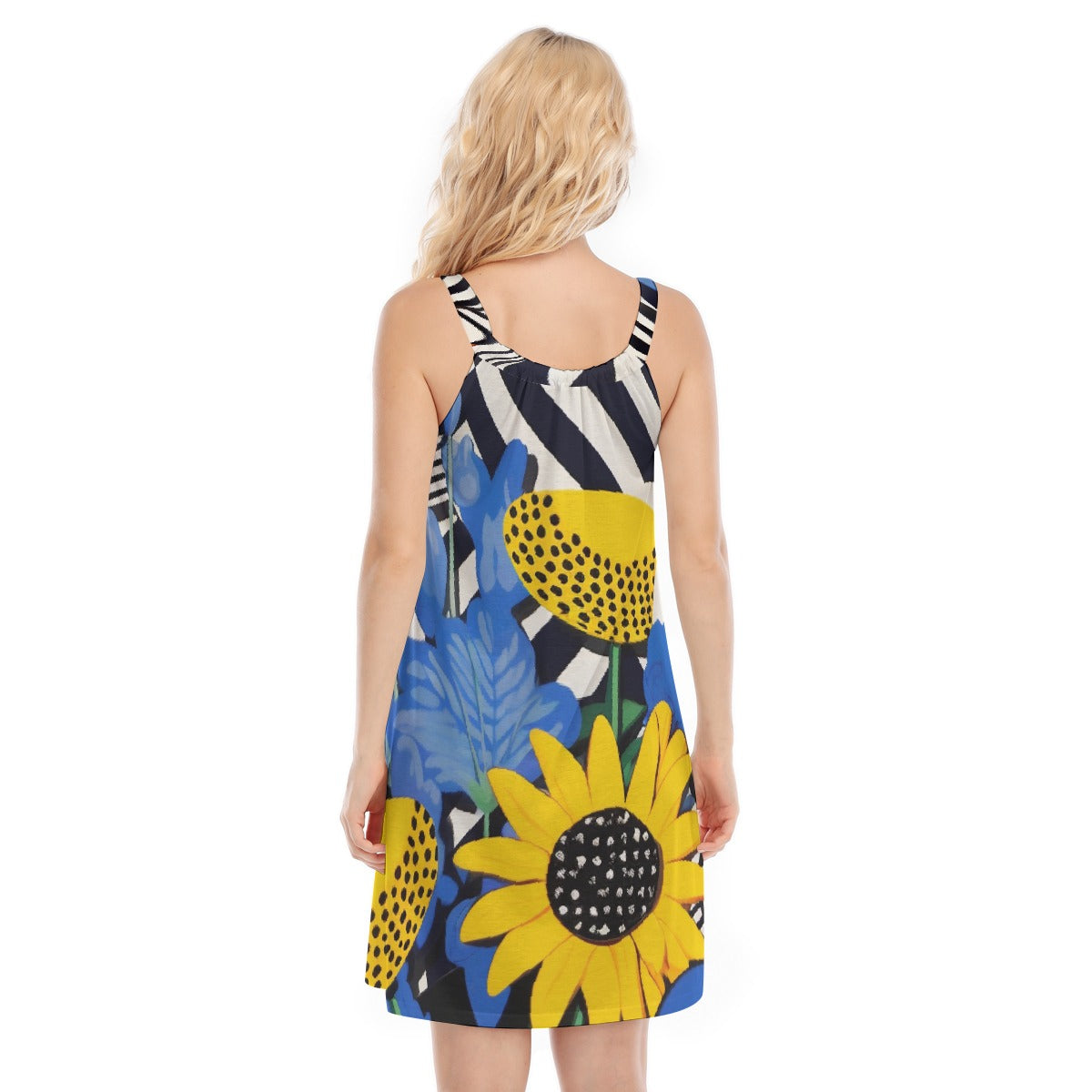 All-Over Print Women's Sleeveless Cami Dress