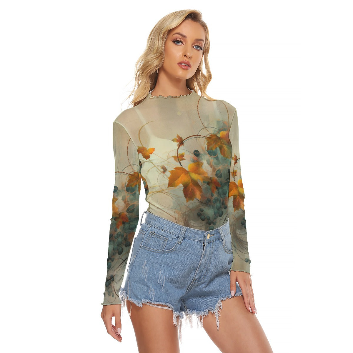 All-Over Print Women's Mesh T-shirt