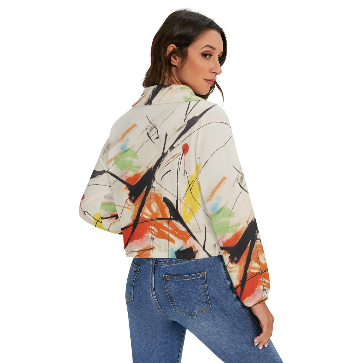 All-Over Print Women's Zip Jacket