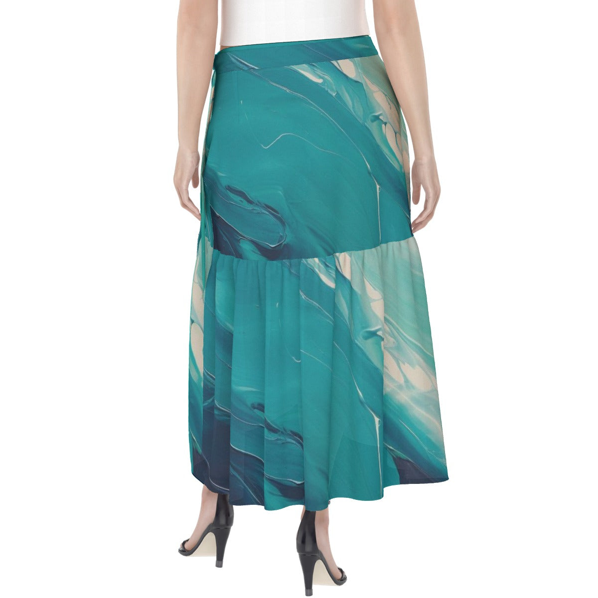 All-Over Print Women's Wrap Skirt