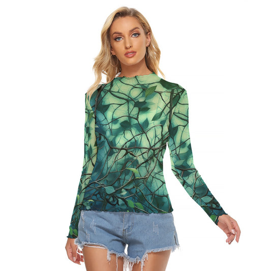 All-Over Print Women's Mesh T-shirt