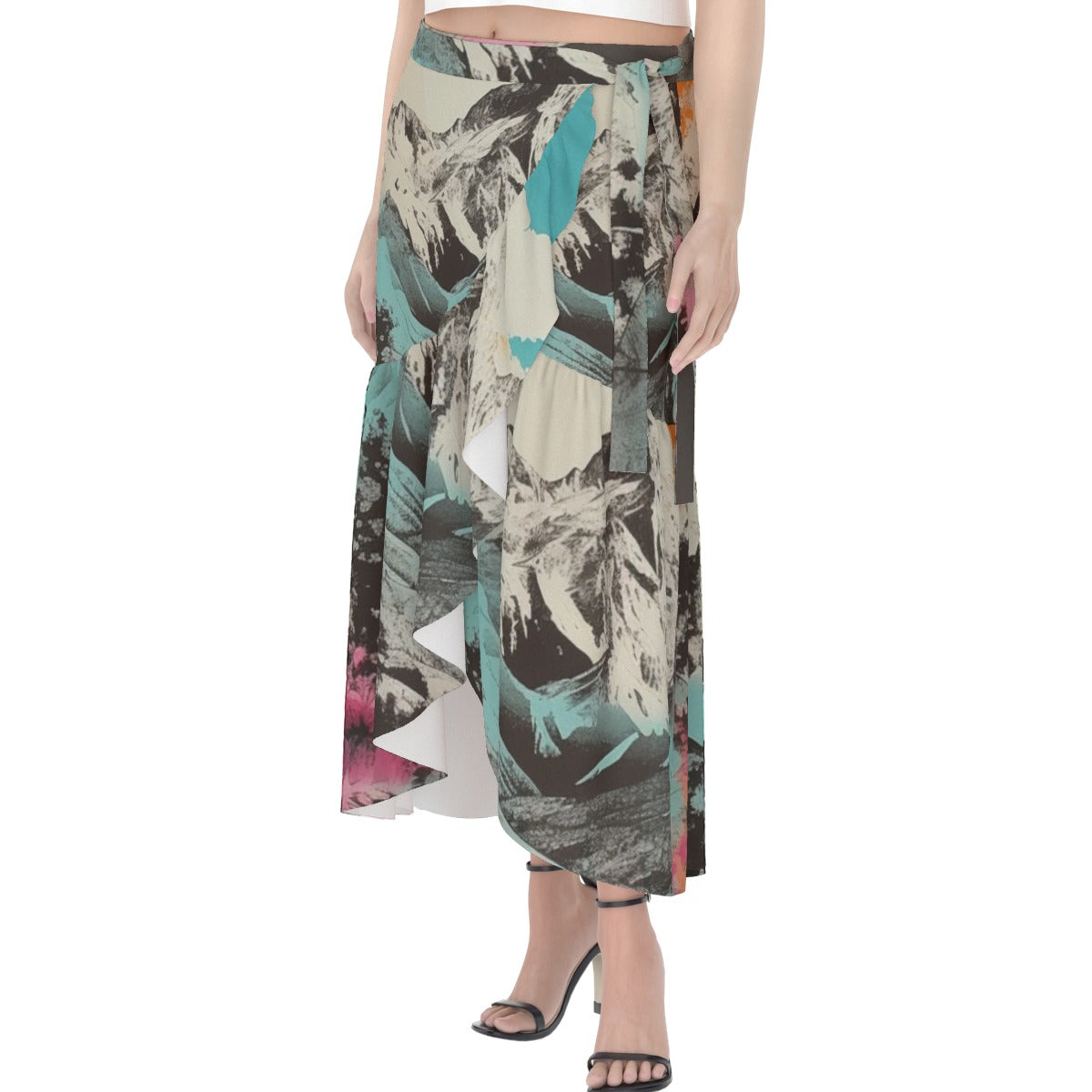 All-Over Print Women's Wrap Skirt