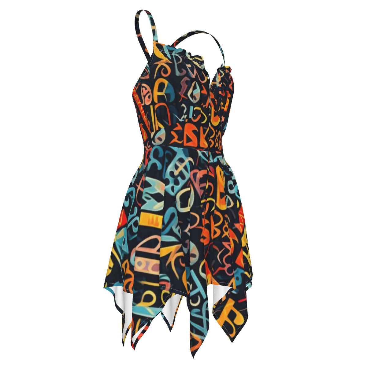 All-Over Print Women's Slip Dress