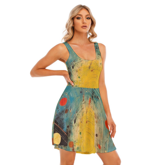 All-Over Print Women's Tank Vest Dress