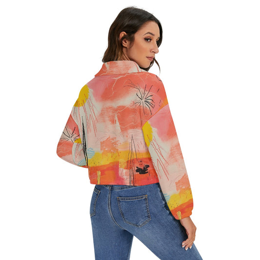 All-Over Print Women's Zip Jacket