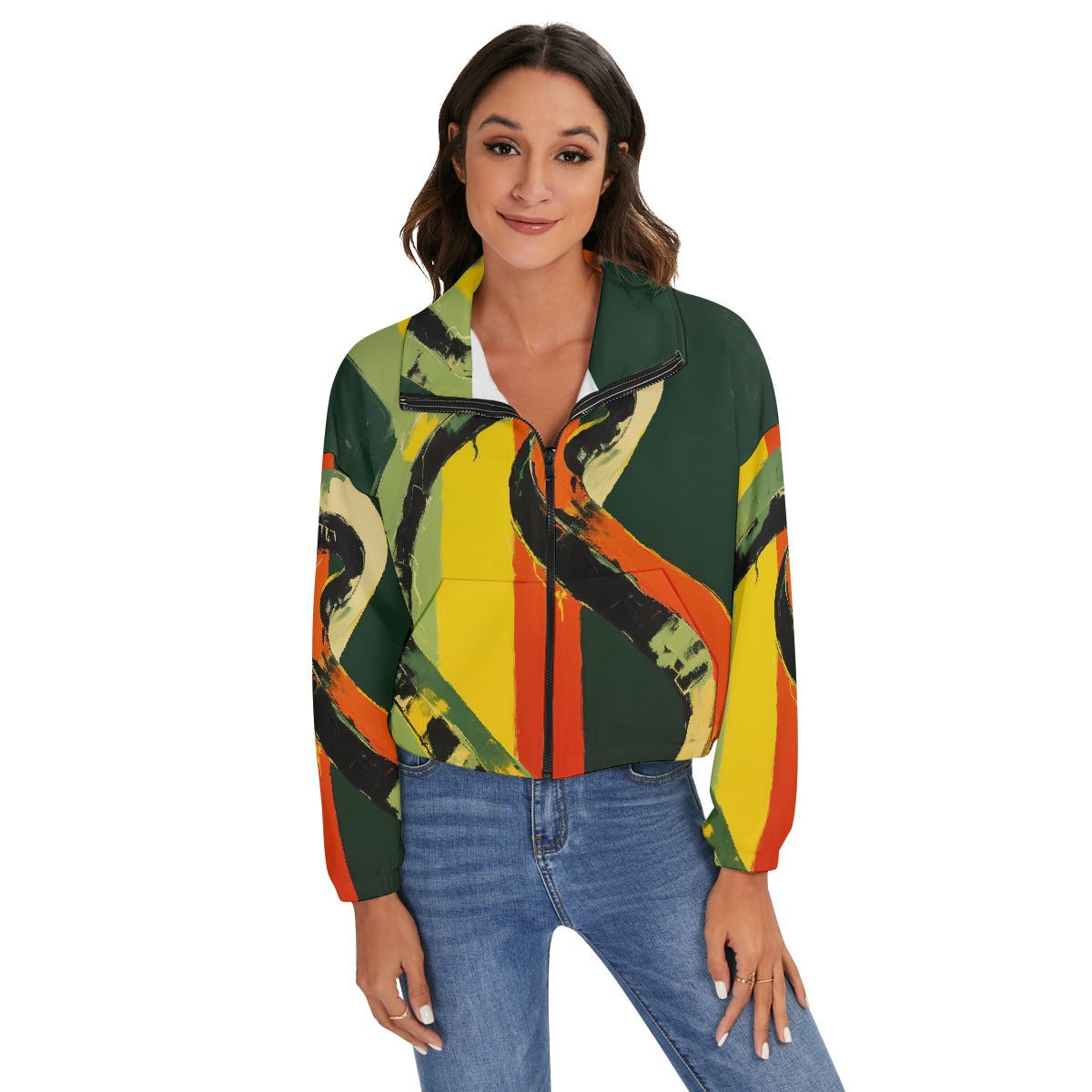 All-Over Print Women's Zip Jacket