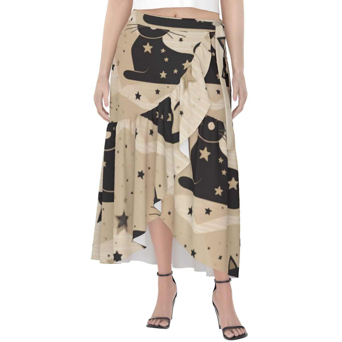 All-Over Print Women's Wrap Skirt