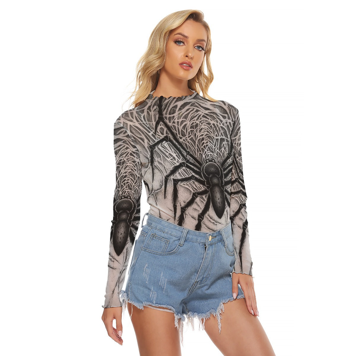 All-Over Print Women's Mesh T-shirt