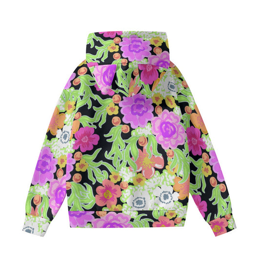 All-Over Print Women’s Hoodie With Decorative Ears