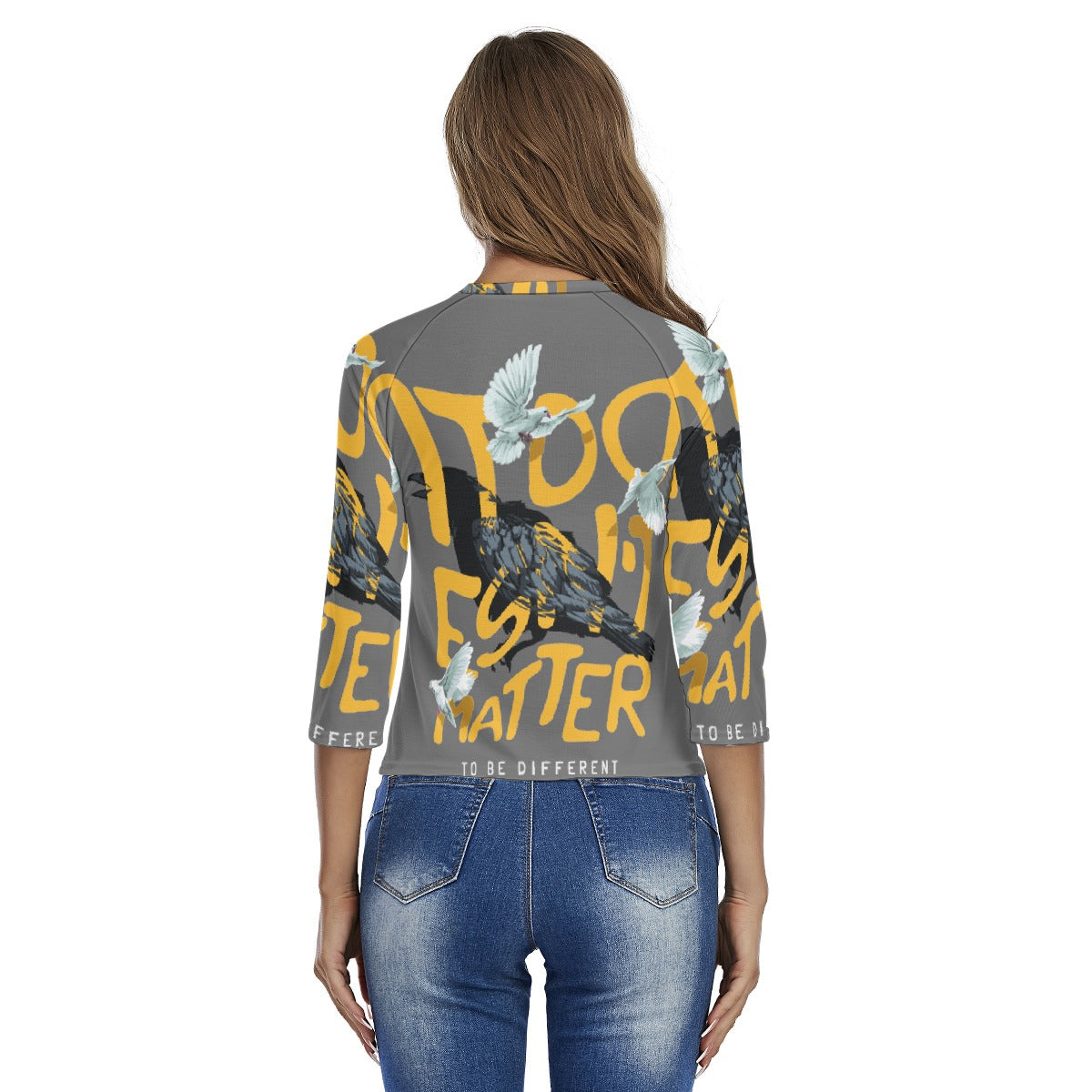 All-Over Print Women's Raglan Sleeves T-shirts