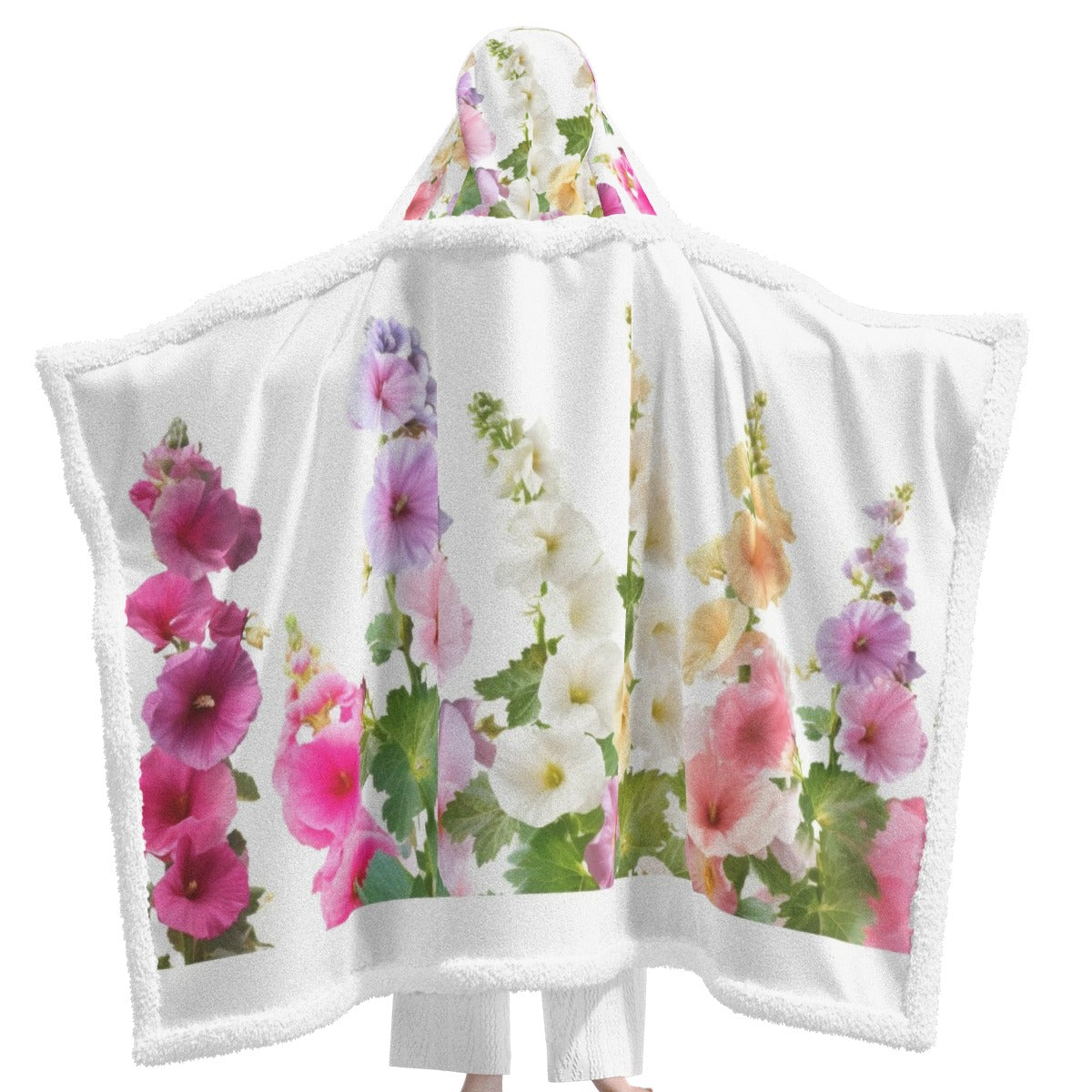 All-Over Print Unisex Wearable Hooded Blanket