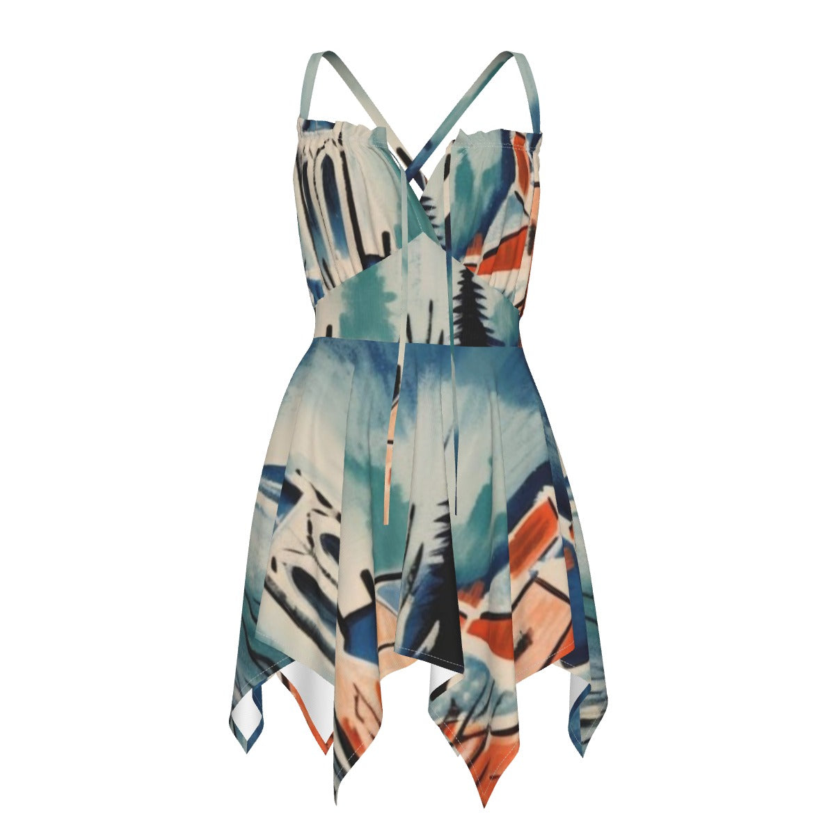 All-Over Print Women's Slip Dress