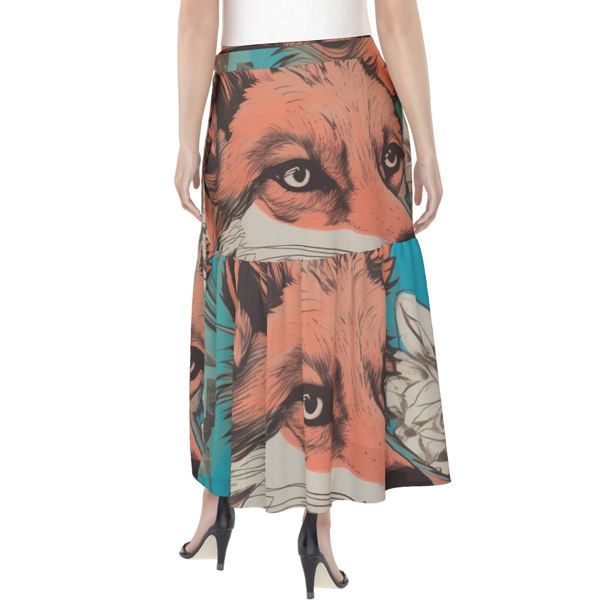 All-Over Print Women's Wrap Skirt