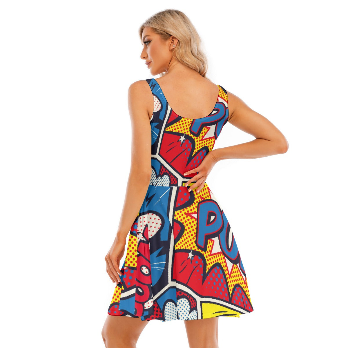 All-Over Print Women's Tank Vest Dress