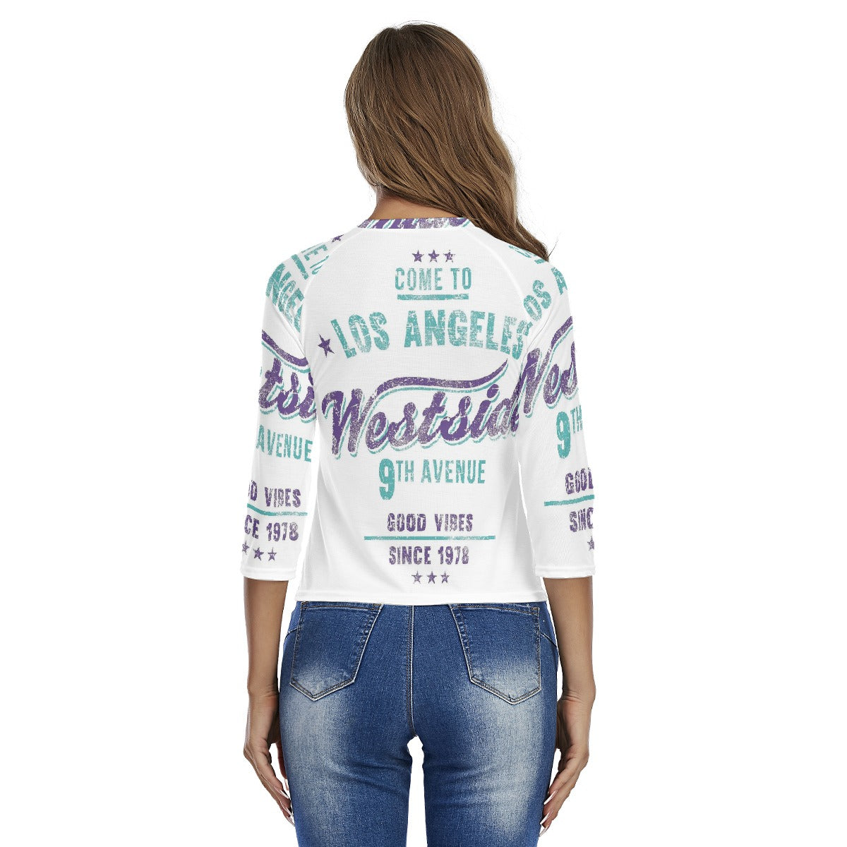 All-Over Print Women's Raglan Sleeves T-shirts